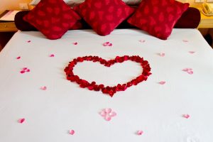 cama de rosas rojas portada