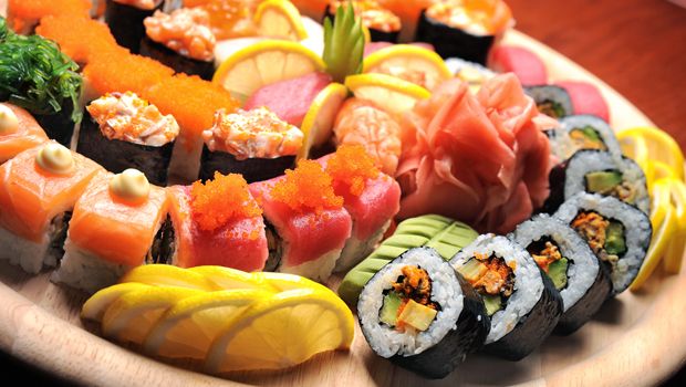 soñar con sushi roll